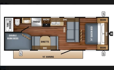 2019 Jayco Jayflight - Fully Stocked and Pet Free Towable trailer in Columbus