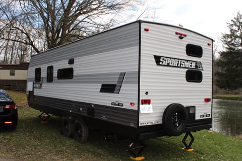Jake and Katie's Home Away from Home Towable trailer in Akron