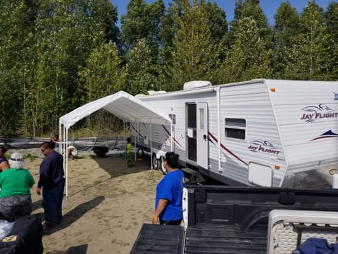 Haunani's Pet Friendly Travel Trailer Rental Towable trailer in Anchorage