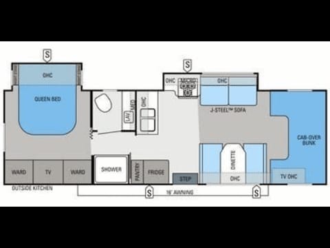 Ultimate home on wheels!-2013 Jayco Greyhawk 29KS Drivable vehicle in The Colony