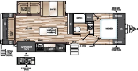 2020 Forest River RV Wildwood Heritage Glen 273RL Towable trailer in Oxnard