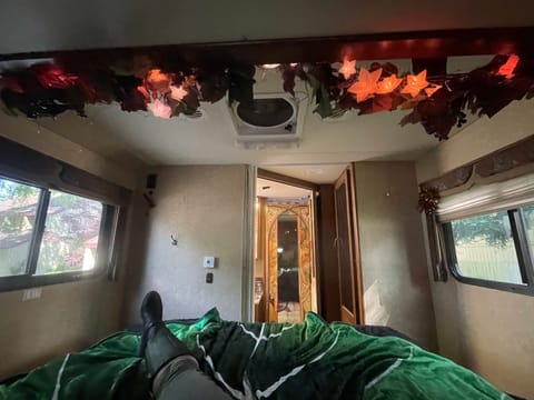 Mermaid Palace Artist's RV called SideQuest Camper in West Sacramento