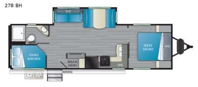 2021 Heartland Sundance Ultra Lite 278 BH Towable trailer in Burleson