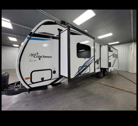 Our Mobile Vacation home/Air Bnb Towable trailer in Enterprise
