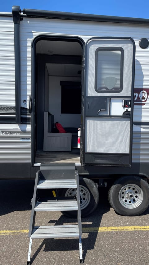 Adventure awaits in this pet friendly trailer! Towable trailer in Plymouth