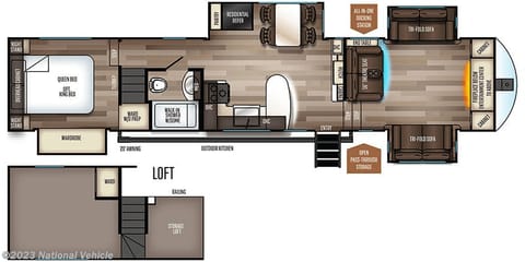 2021 Forest River RV Sabre 37FLL Towable trailer in Lynn Haven