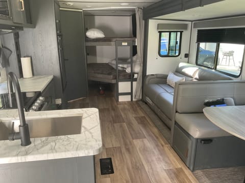Furry friends welcome, kid approved. Towable trailer in Mount Vernon