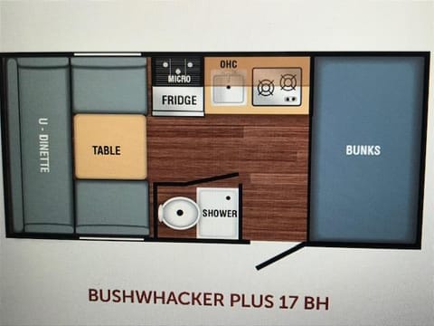 Bushwhacker Plus 17 BH Remorque tractable in Shorewood