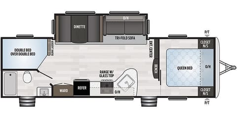 2021 Springdale Bunkhouse Towable trailer in Stillwater