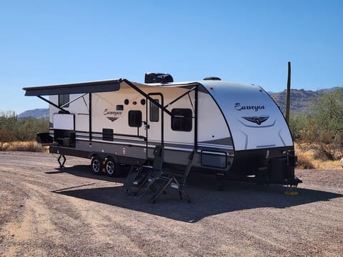 Family Coach | 2018 Forest River Surveyor 295QBLE Towable trailer in Avondale