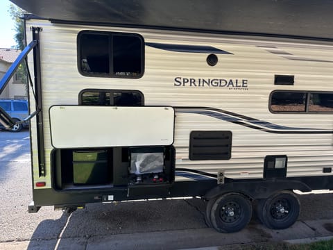 Nix’s 2022 Keystone RV Springdale 240BHWE Towable trailer in Rancho Cucamonga