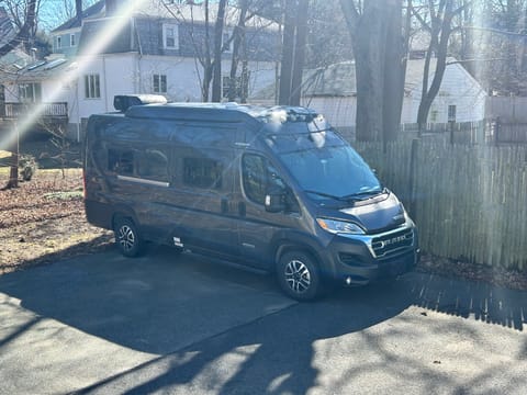 VANgo!  2023 Winnebago Solis. Near Logan Airport. Campervan in Milton