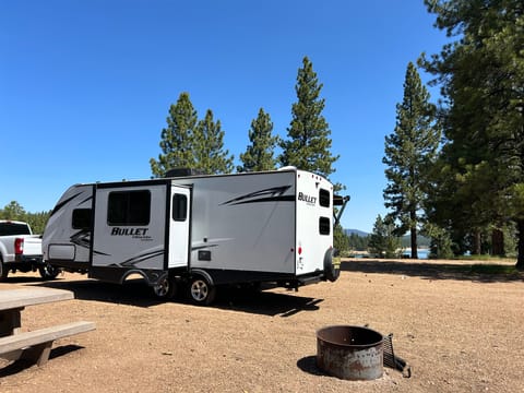 2021 Keystone RV Bullet 243BHSWE Towable trailer in Truckee