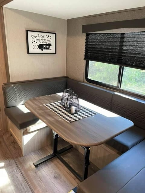 Micah and Kim's Adventure Approved Camper Rental Towable trailer in Spring Branch