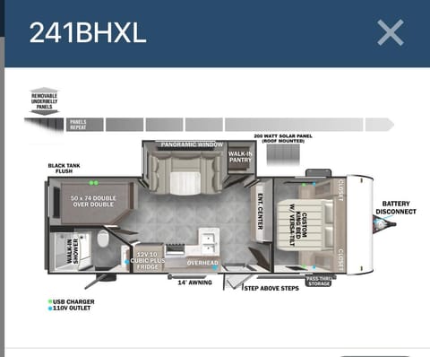 2024 Salem Cruise Lite 241BHXL Towable trailer in Richland