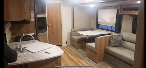 Comfy, cozy family fun camper rental. Towable trailer in Clovis