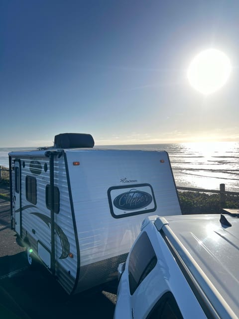 The Cuddle Bug Towable trailer in South Beach