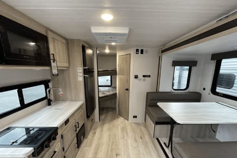 Cozy : Your 2025 Silver Lake Adventure Awaits Towable trailer in East Grand Rapids