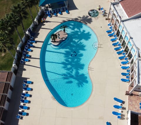 Indoor pool, a heated pool