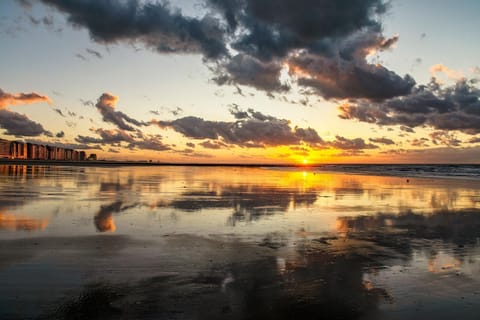 On the beach