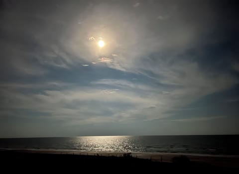 On the beach