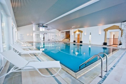 Indoor pool, a heated pool