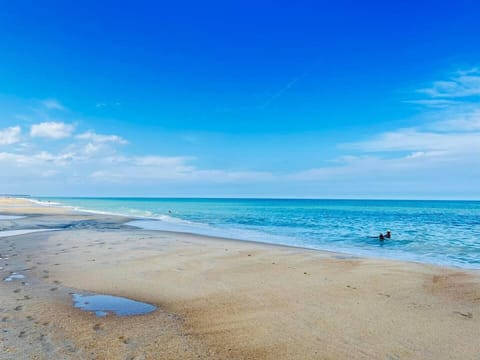 Sun loungers, beach towels