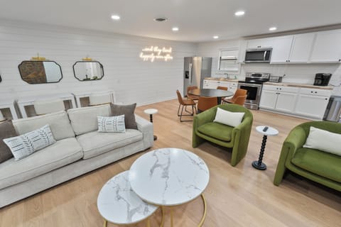 Our newly renovated Bridal Suite features a large, beautifully designed living room and a fully equipped kitchen—perfect for relaxing in style before and after your big day. Experience comfort and luxury all in one place!