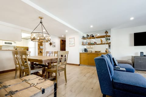 Bright-open living and dining area