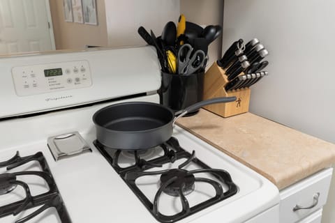 Fully stocked for home-cooked meals or quick breakfast scrambles.