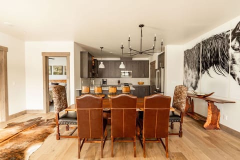 Open Concept Kitchen and Dining Room