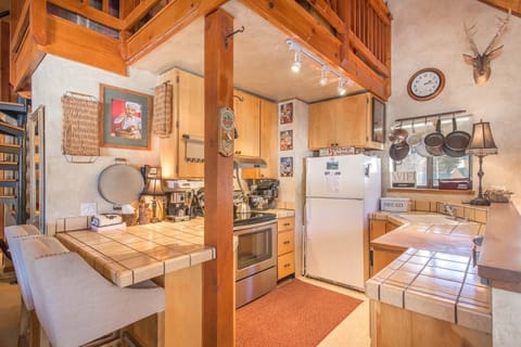 Kitchen -- small but fully equipped