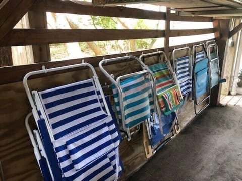 Beach Chair Storage