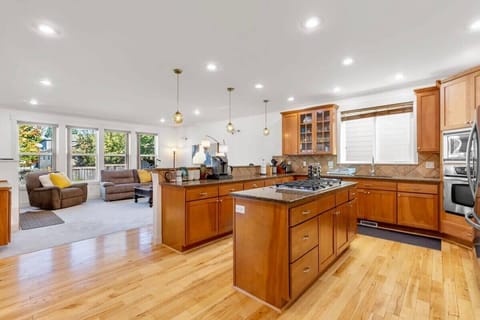 You could cook while having a good time with your family