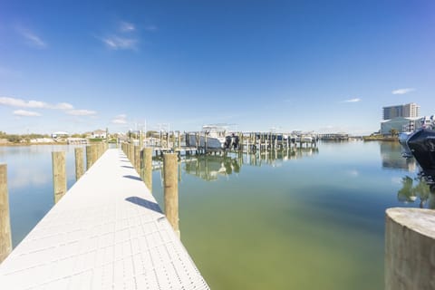 View of Dock and Old River