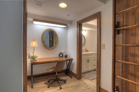 Vanity Area in Bedroom Loft Suite