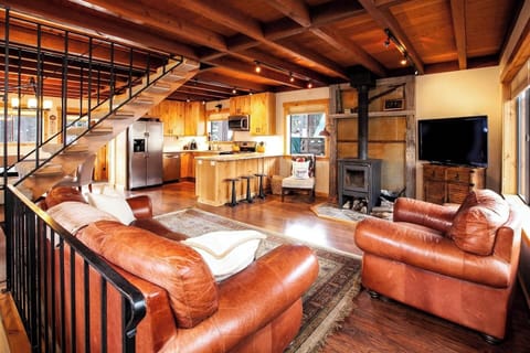 Main living space on the second floor.