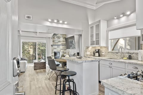 Kitchen area from the front door.