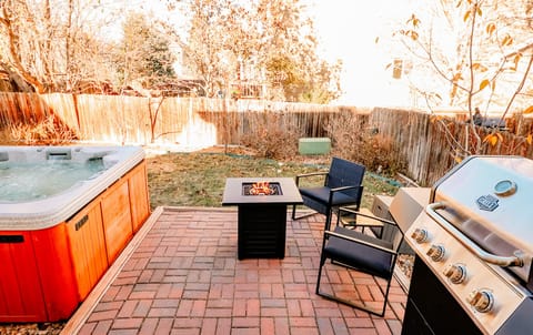 Your private backyard escape with cozy seating