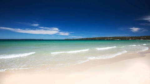 On the beach