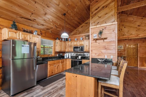 Kitchen with Bar Seating