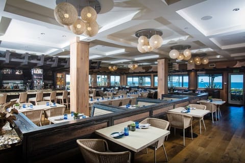 Onsite Restaurant with beach views