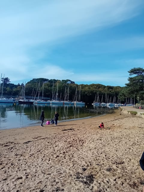 On the beach