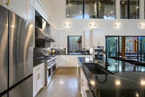 Chef's Kitchen with Double Refridgerator