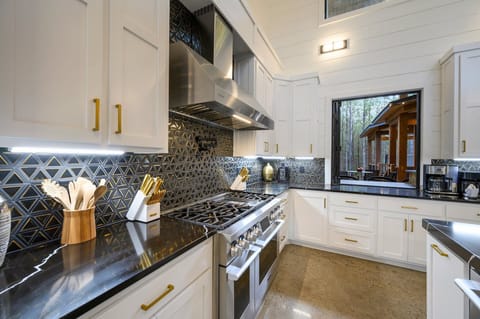 Kitchen with Passthru Window