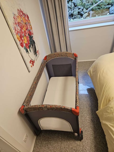 1 bedroom, in-room safe, iron/ironing board, travel crib