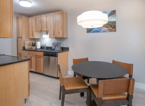 Four person dining table