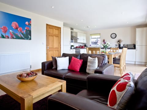 Open plan living space | Cedar Lodge - Retallack, St Columb