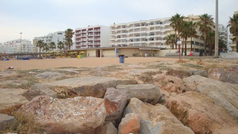 On the beach