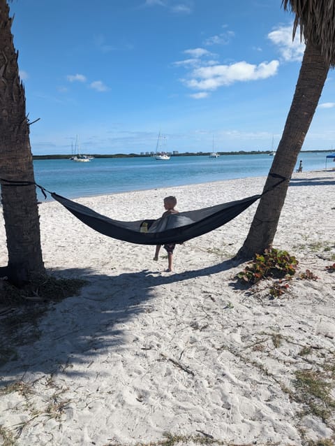 Sun loungers, beach towels